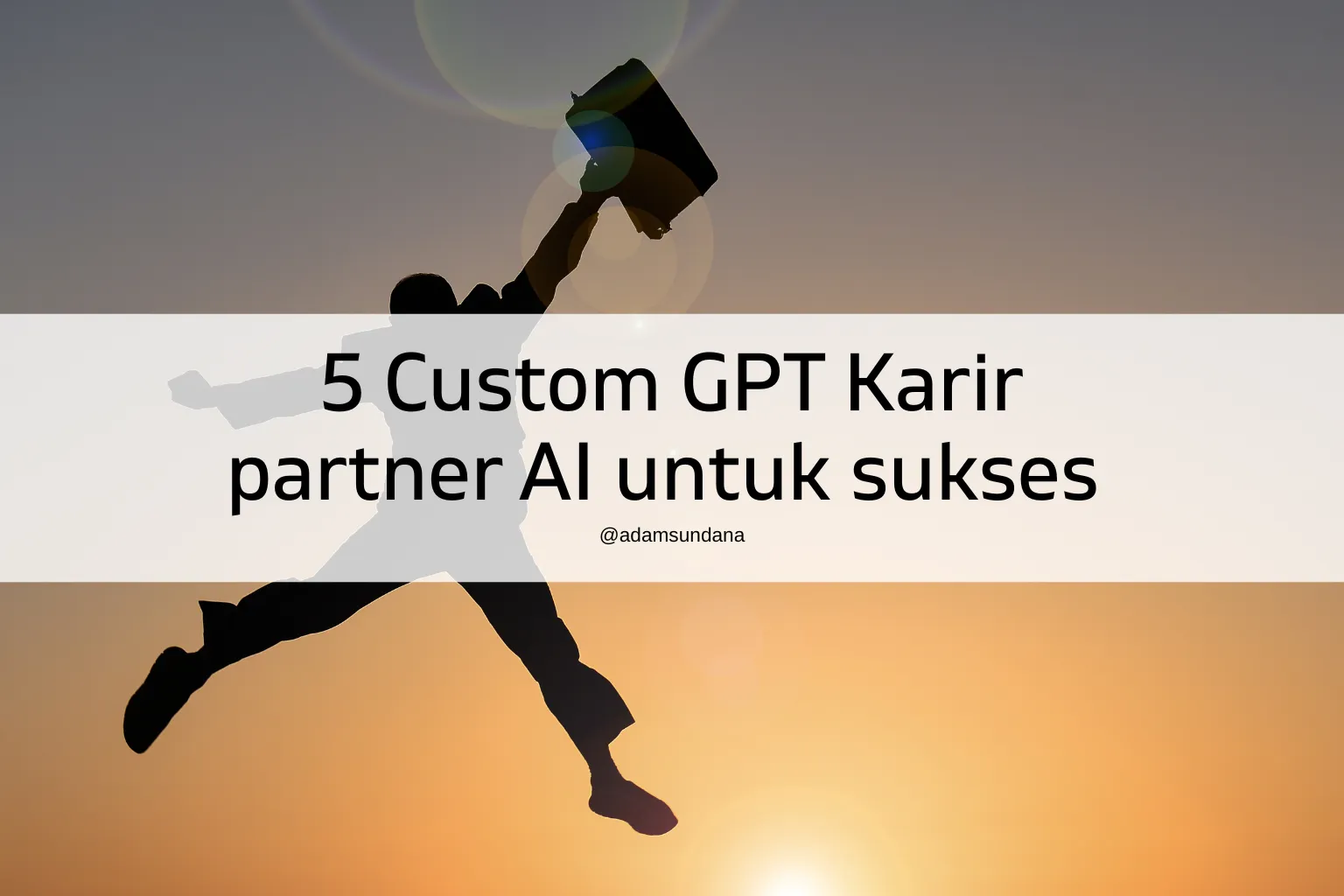 5 Custom GPT Karir